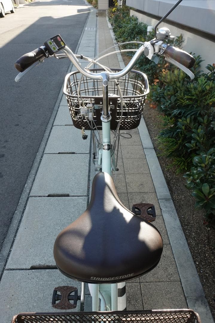 電動アシスト自転車 ブリジストン アシスタワゴン【室内保管】【美品】