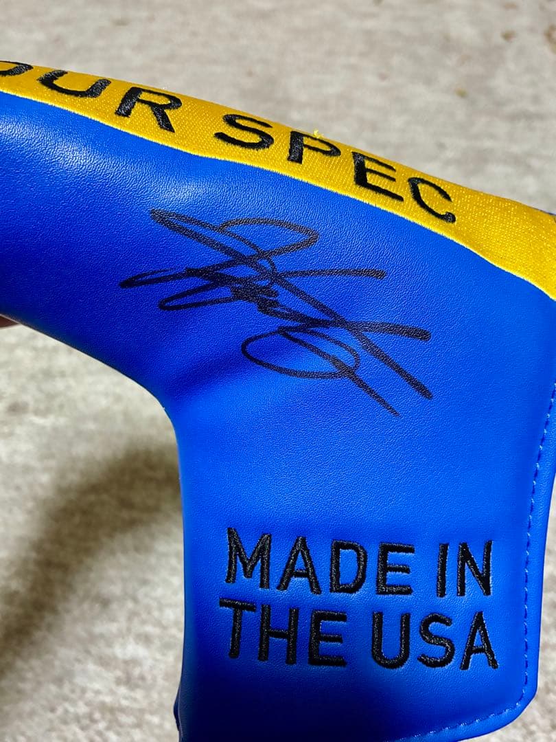 SALE！レア品！新品未使用！　　　松山英樹直筆サイン入ピレッティーパターカバー