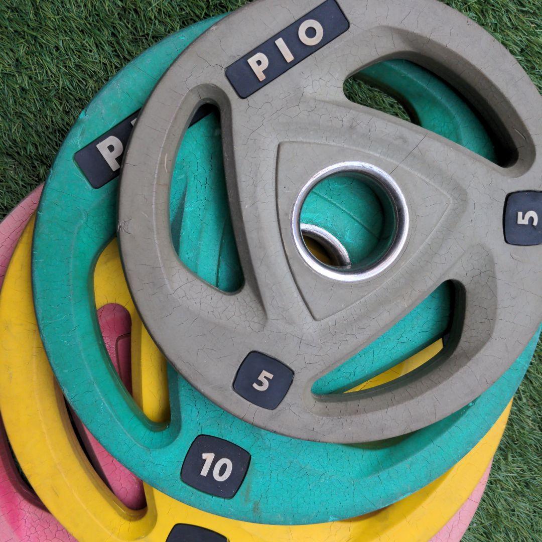 バーベル１１０kgセット　オリンピックプレート　引き取り限定