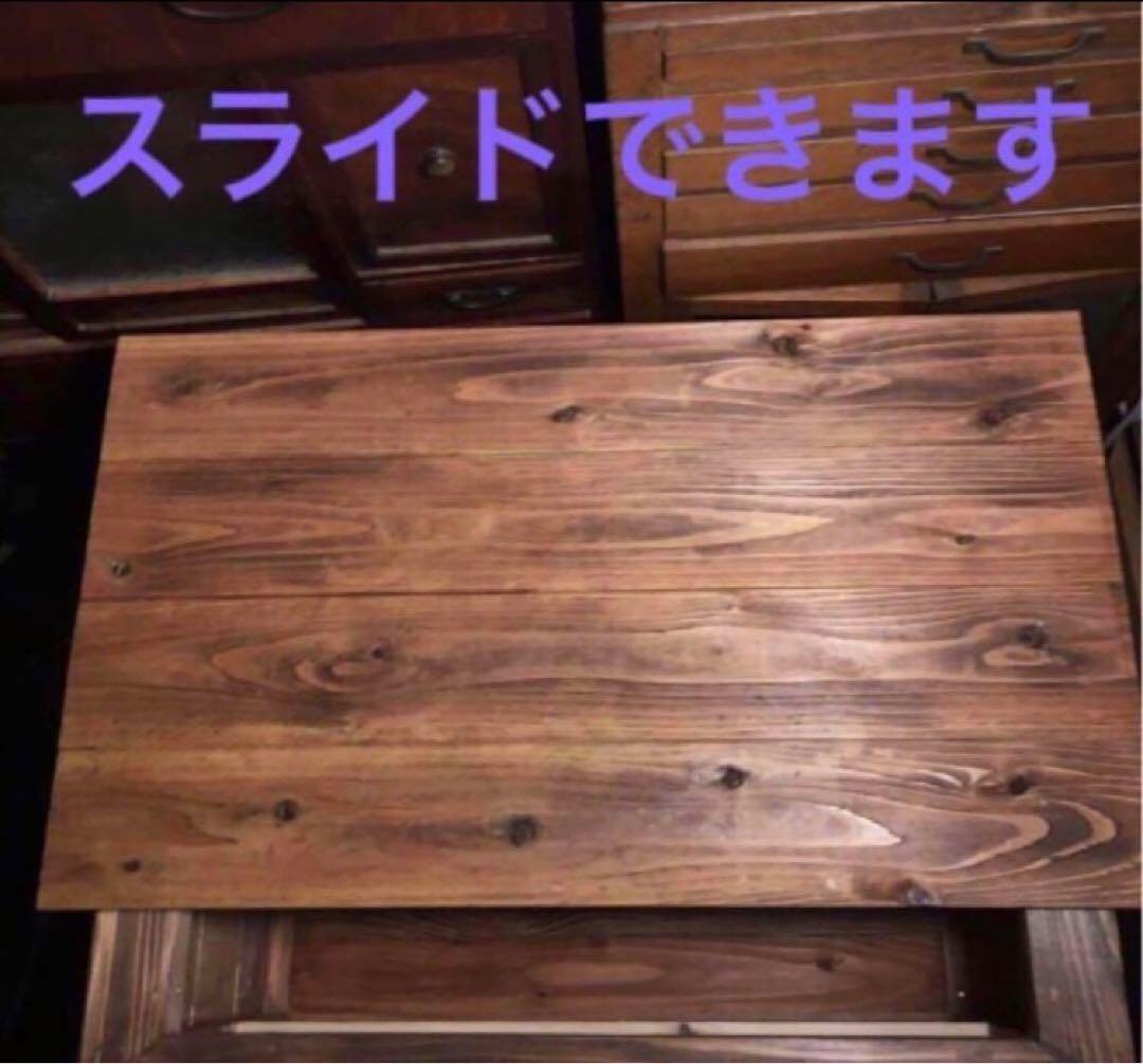 ★オリエンタルカレー★木製★ちゃぶ台★ポテ箱★作業台★小物入れ★玩具箱★