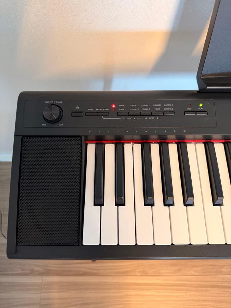 ヤマハ　電子ピアノ「Piaggero」 NP-12 スタンド付き