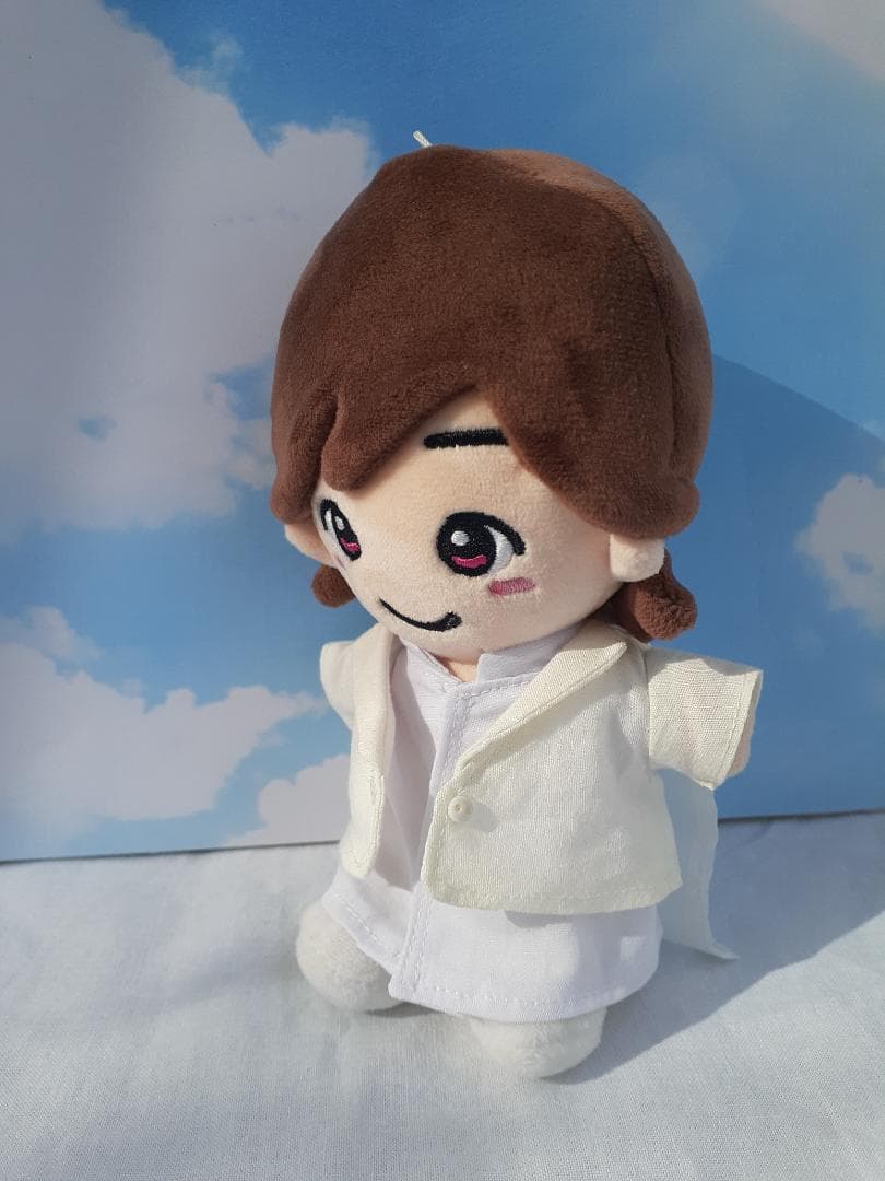 ちびぬい　なにわ男子　1stLove＆花婿風　服　衣装　白スーツ　道枝駿佑