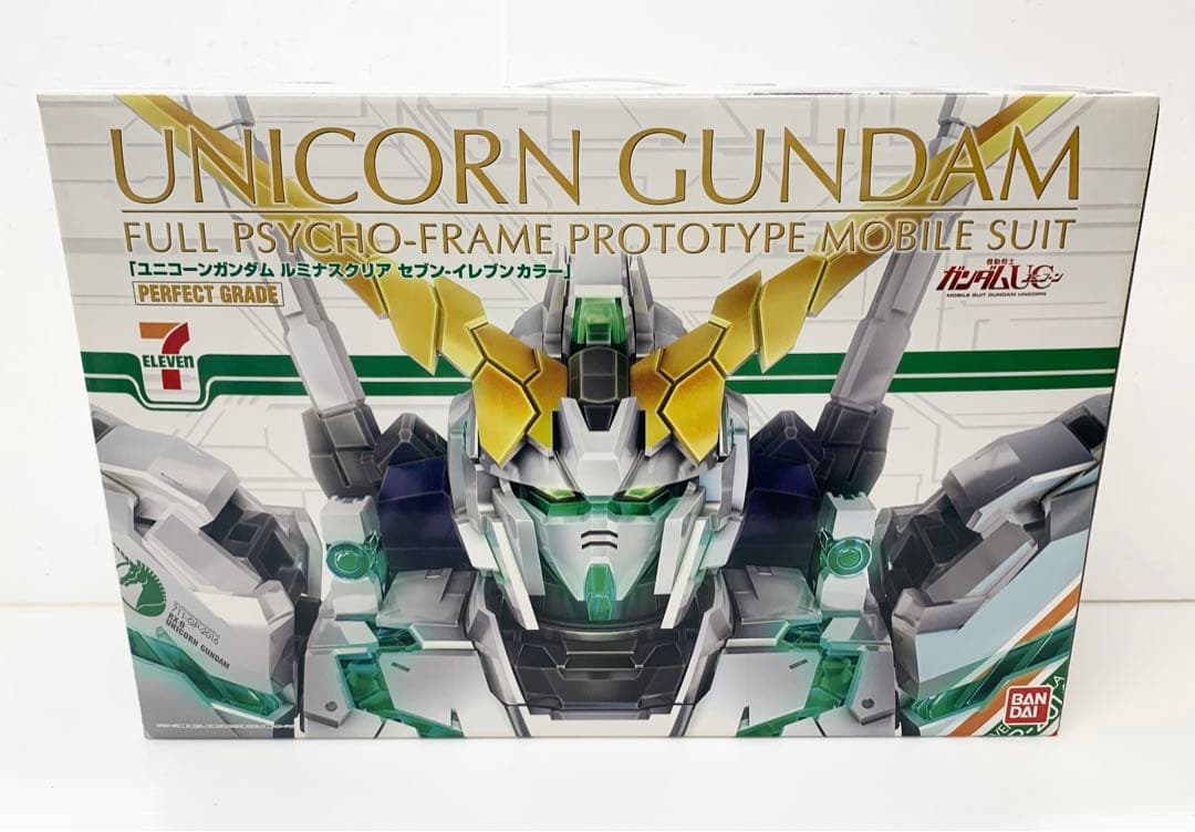 ★*！様 PG 1/60 ユニコーンガンダム ルミナスクリア セブンイレブン ガ