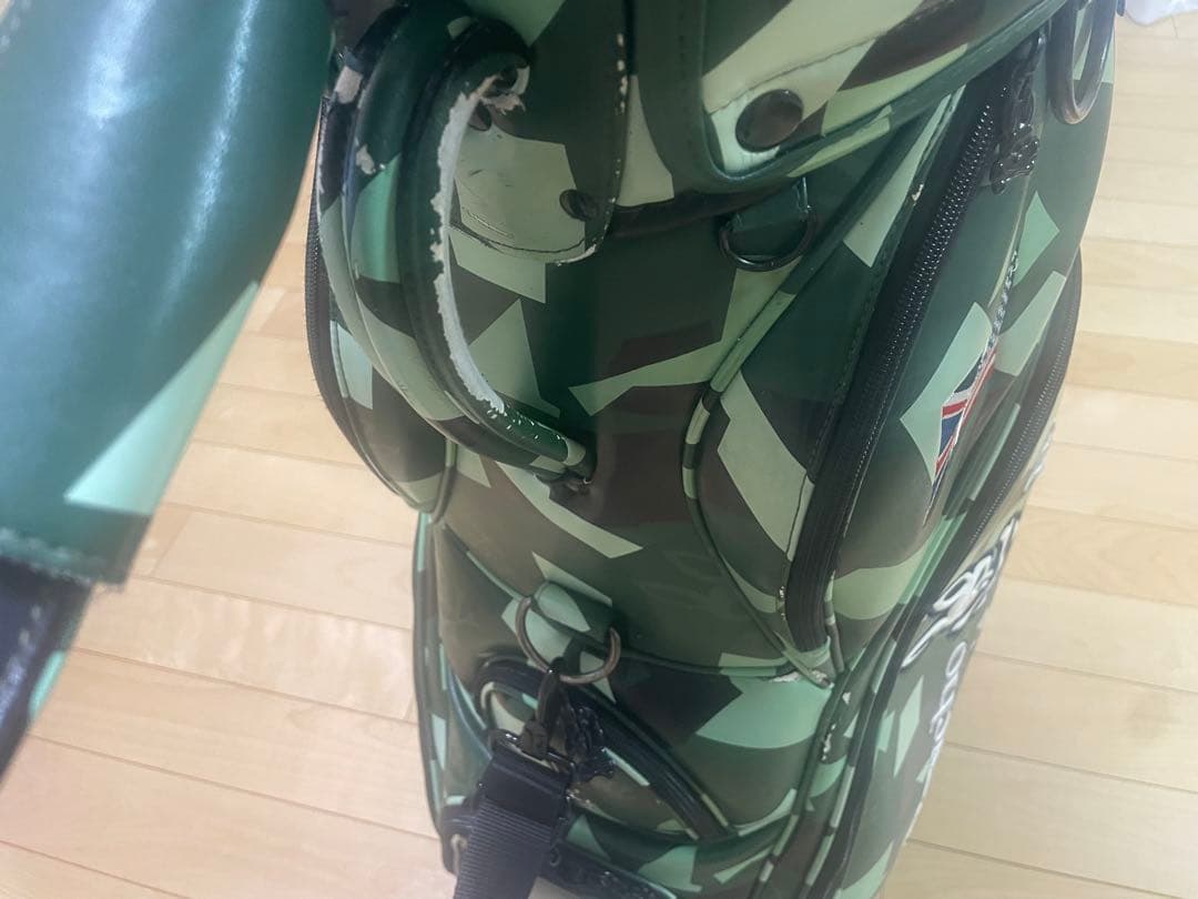 Psycho Bunny キャディバッグ サイコバニー カモフラージュ 迷彩