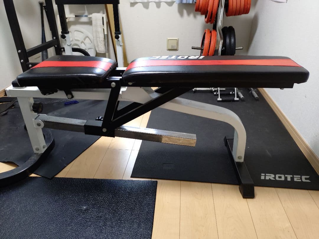IROTEC アイロテック　ダンベルプレート　シャフト　ベンチ　懸垂スタンド