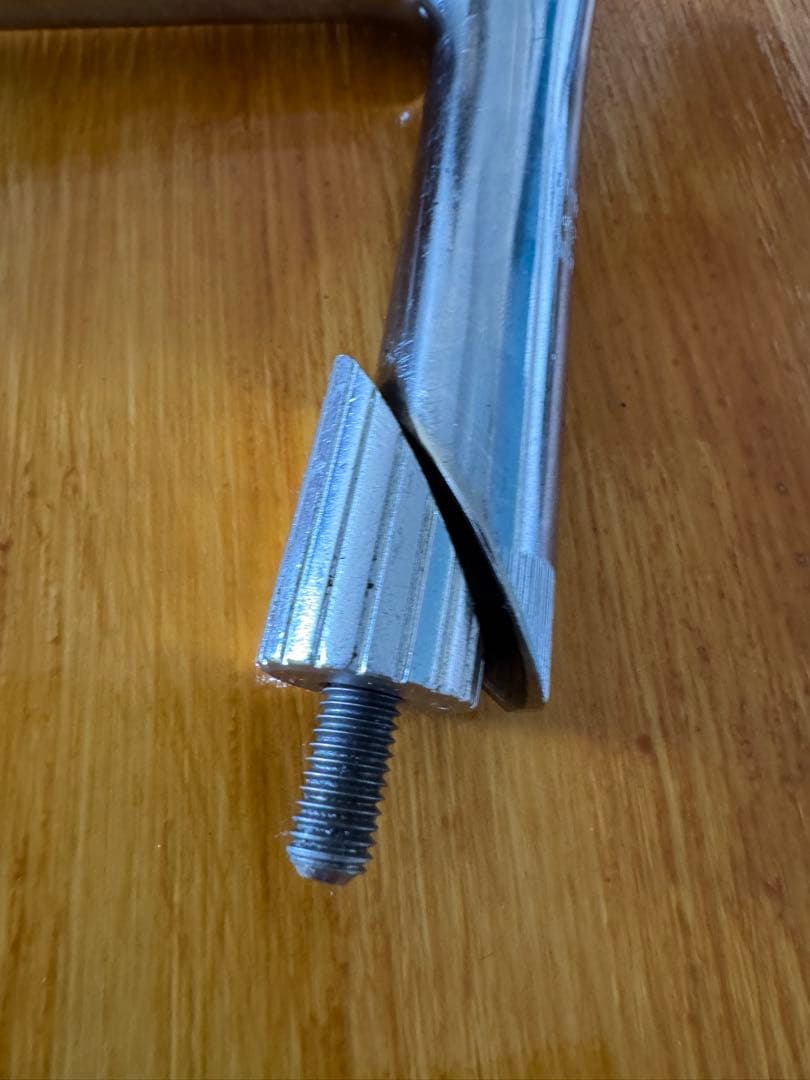 美品　日東　NJ-PRO クロモリ65°ステム　NJS刻印あり　140mm