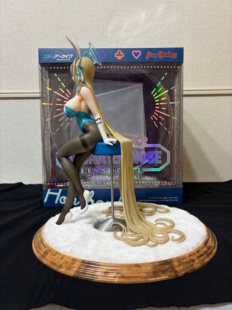 ブルーアーカイブ　一ノ瀬アスナ　バニー　フィギュア　max factory