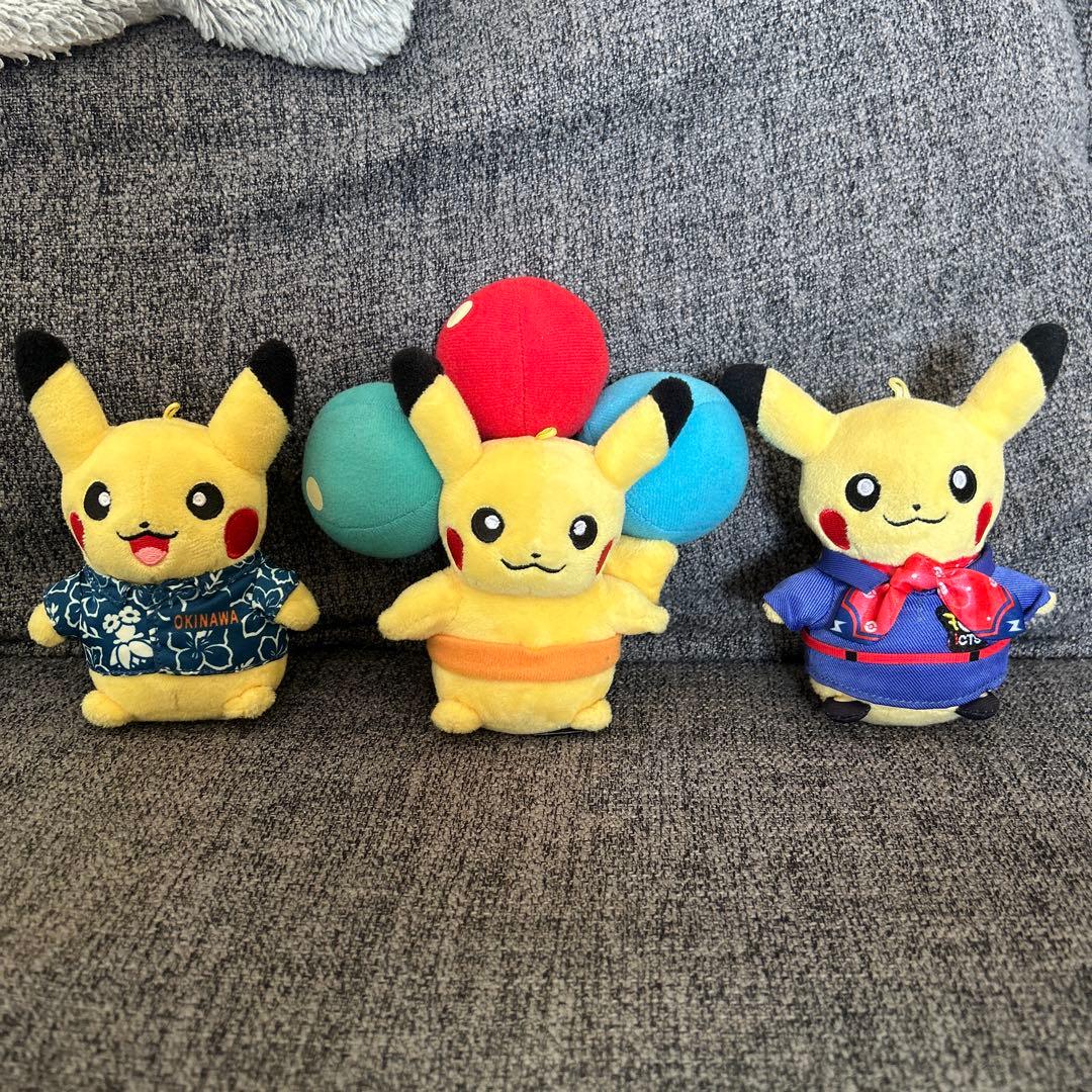 ポケモン　ピカチュウ　ぬいぐるみ16点まとめ売り