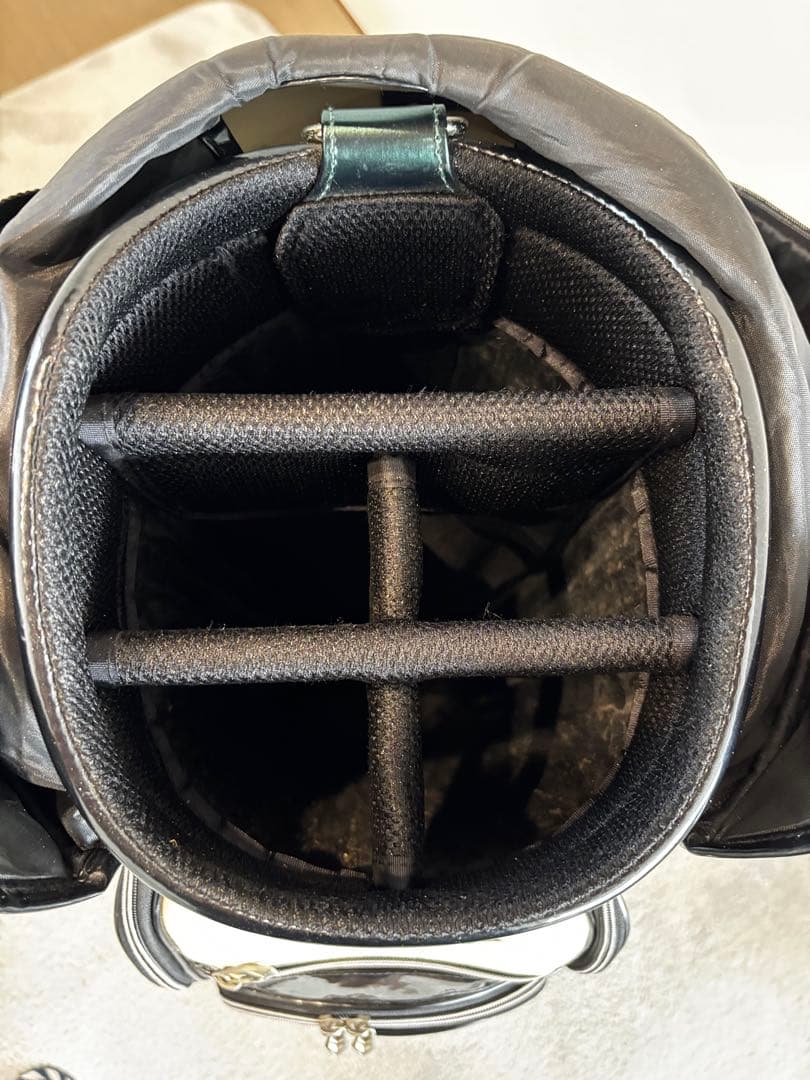 【DY】Callaway キャディバッグ ホワイト/ダークグリーン