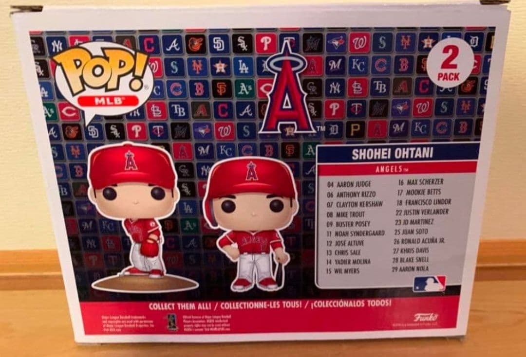 新品　大谷翔平選手　Funko Pop ファンコポップ　エンゼルス 2体セット