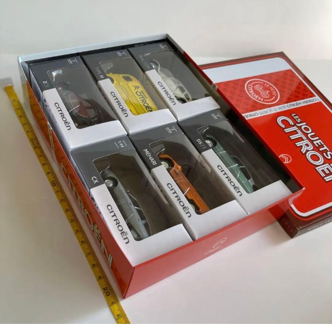 【未使用】シトロエン 100周年記念 スペシャルボックス ミニカー 6個入り