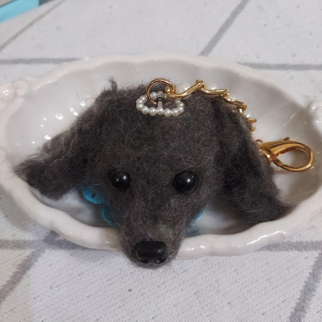 フェルト人形トイプードル