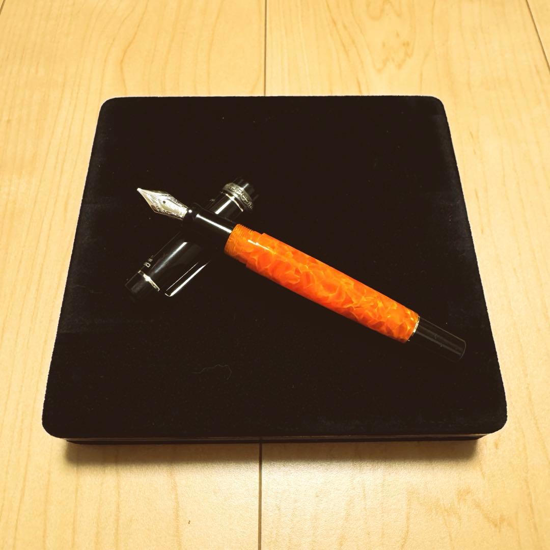 【箱等完備】美品　デルタ　ドルチェビータ　スリム　万年筆14K B字