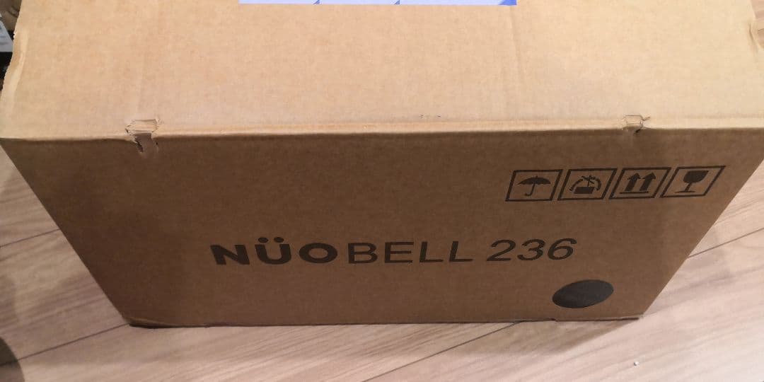 ②可変式ダンベル ブラック　NUOBELL フレックスベル Max 36kg