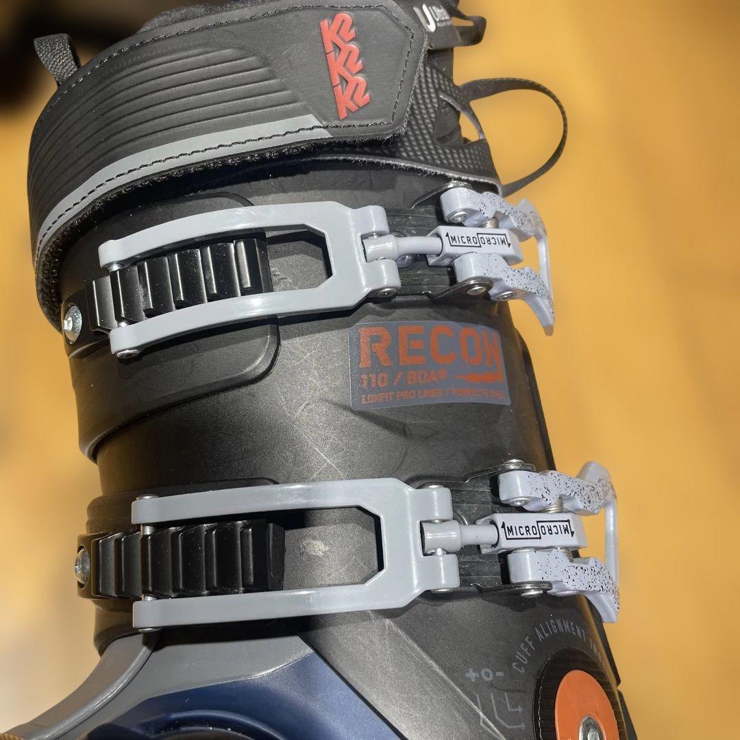 軽量k2 RECON110BOA 25.0-25.5cm BOAシステム搭載