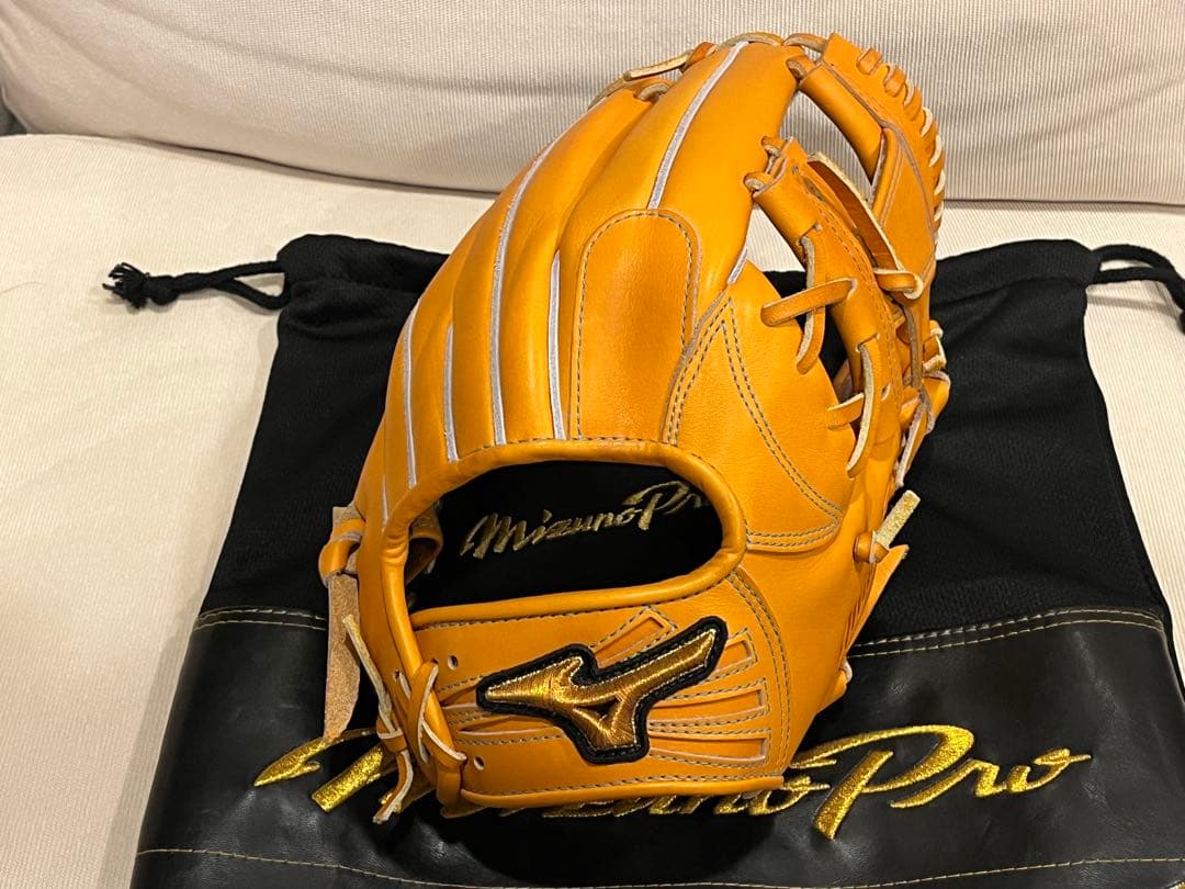 【極美品】MizunoPro ミズノプロ オーダー 内野用軟式グラブ サイズ10