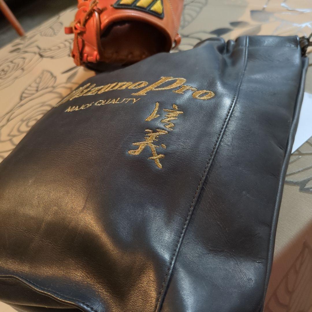 坪田信義名人作　ミズノプロ　一般硬式用　グラブ