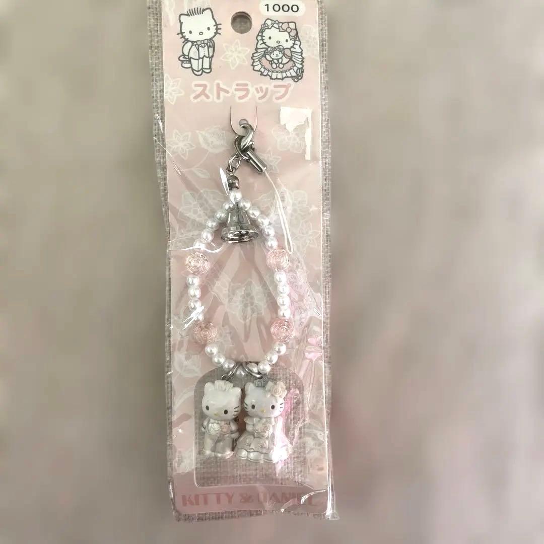 激レア‼️ウェディングキティ＆ダニエル ウェディングベルストラップ