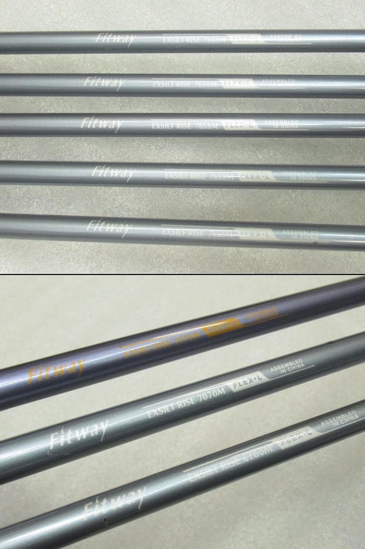 Fitway レディース 左用 ゴルフクラブ 9本セット 一部別メーカー別モデル