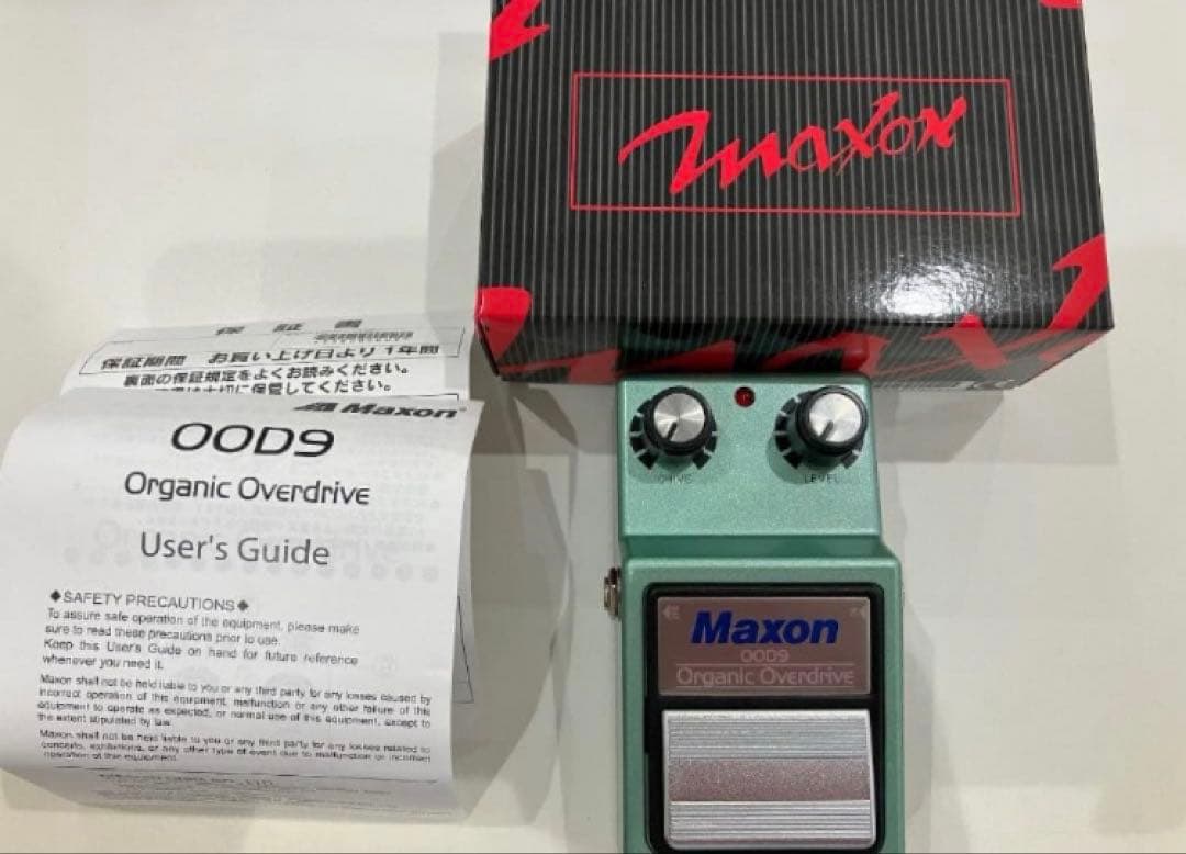 新品同様　MAXON OOD9