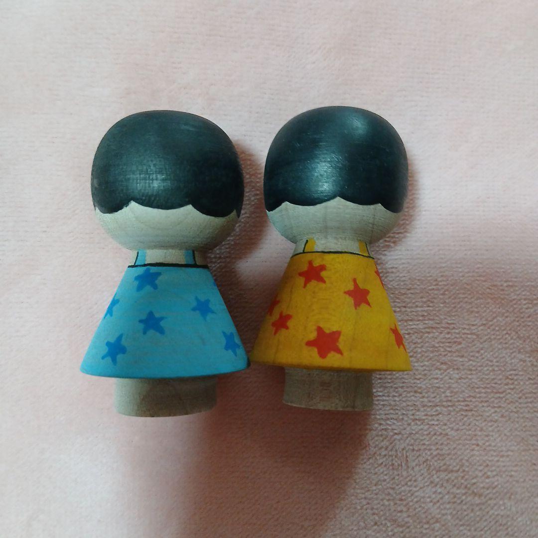 北山真由美工人　津軽系　こけし