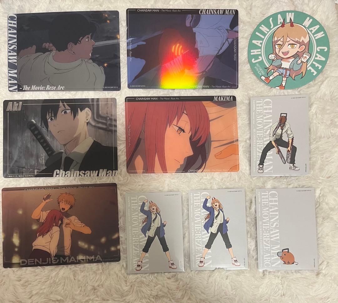 チェンソーマン レゼ編 グッズまとめ売り 缶バッジ アクスタ ポストカード 多数