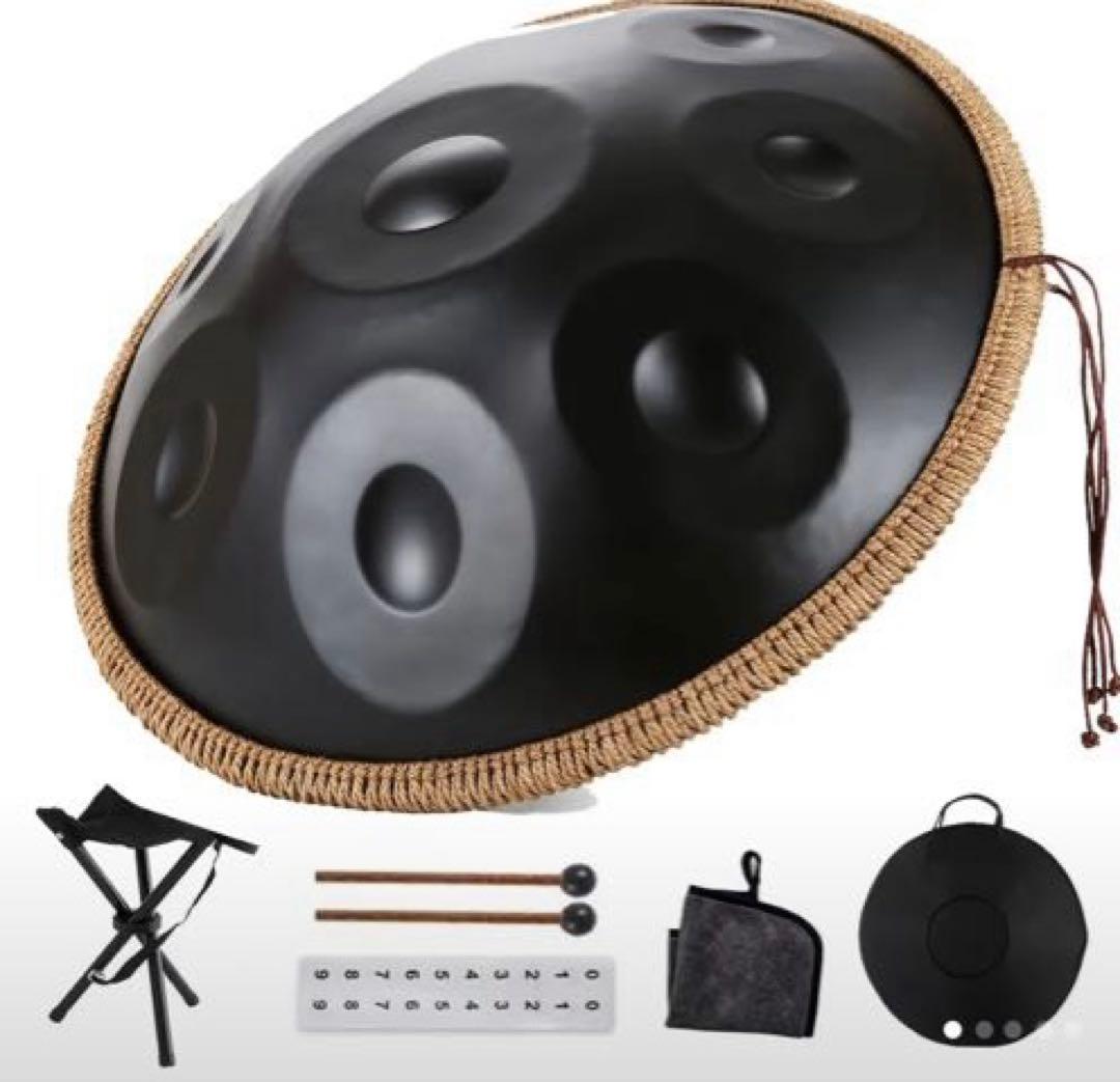 440Hz ハンドパン 45.72cm Gマイナー　コンパクトサイズ