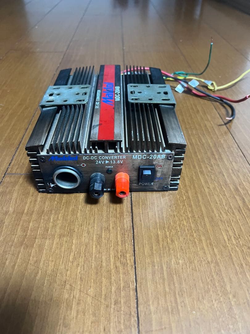 Icom IC-2720D フレキシブルマイク、DC DCアマチュア無線ジャンク