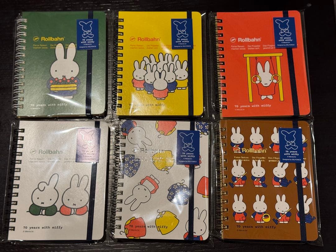 ミッフィ展限定 ロルバーンM 全6セット