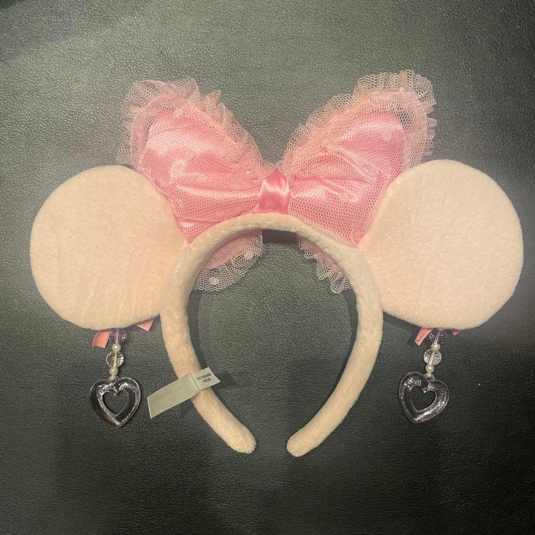 ミニー　イヤリング　カチューシャ　ピンク ディズニー