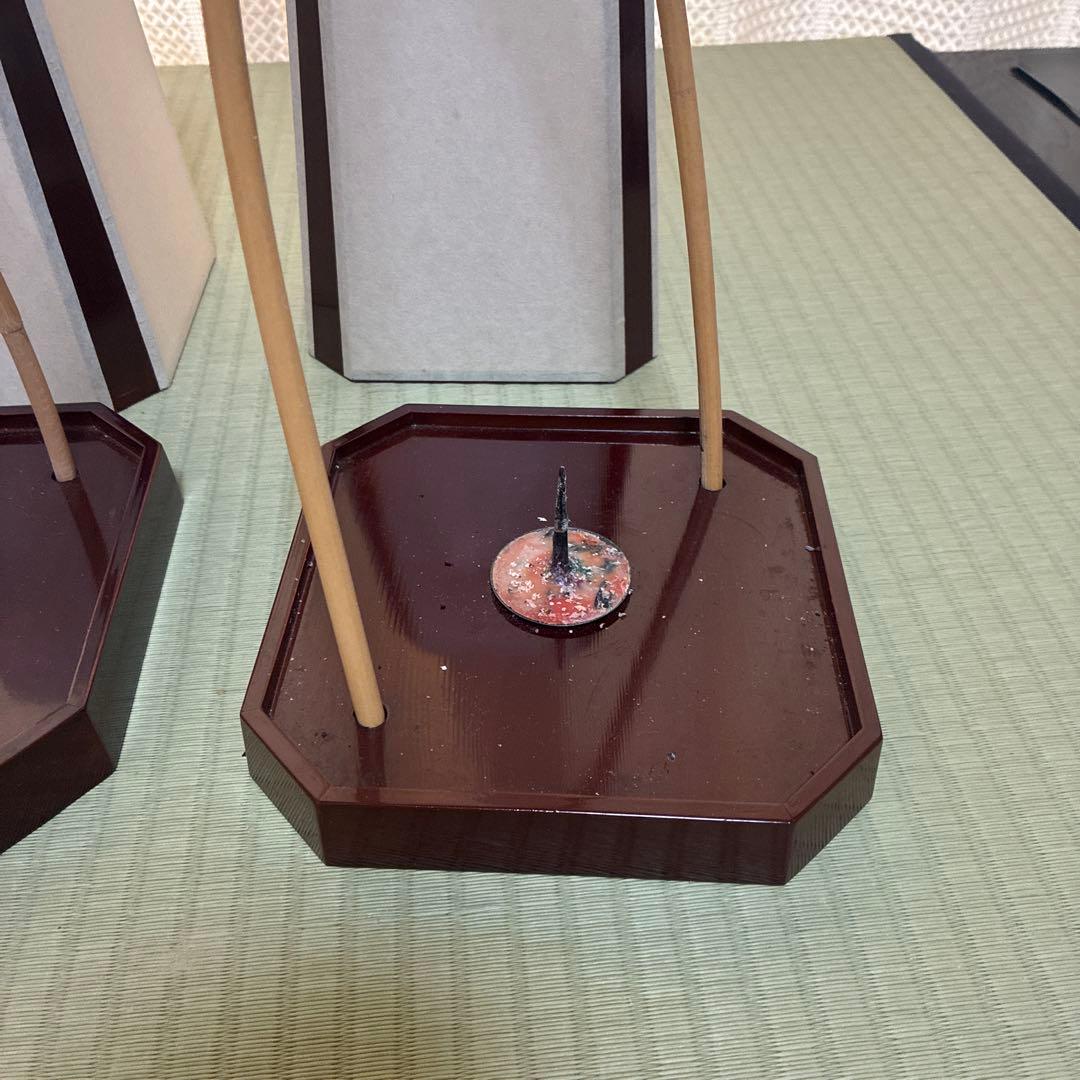 行灯　行燈　露地　足元