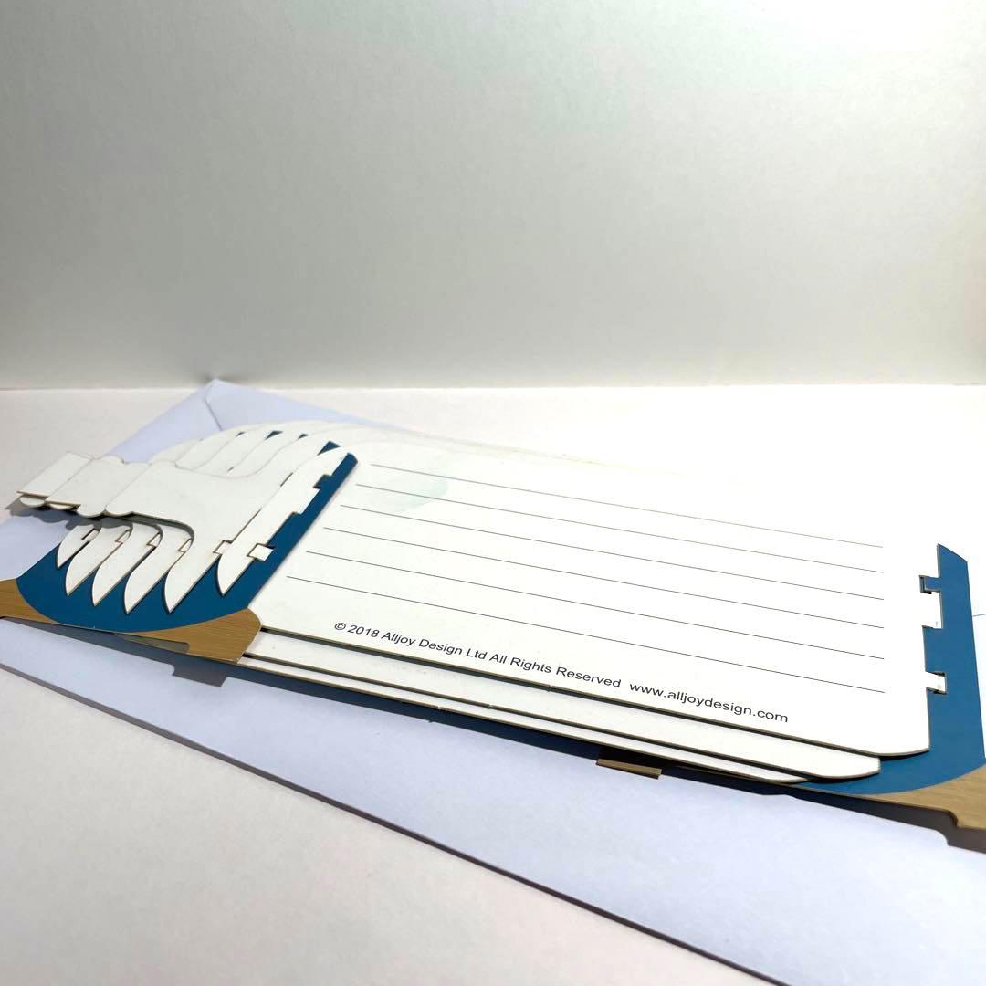 イギリス　グリーティングカード　立体　3D ヒマワリ ネコ　ひまわり畑