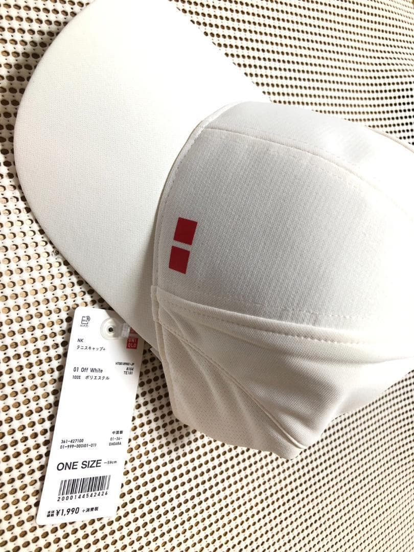 新品　完売品　ユニクロ　錦織圭2020全仏オープン　テニスキャップ