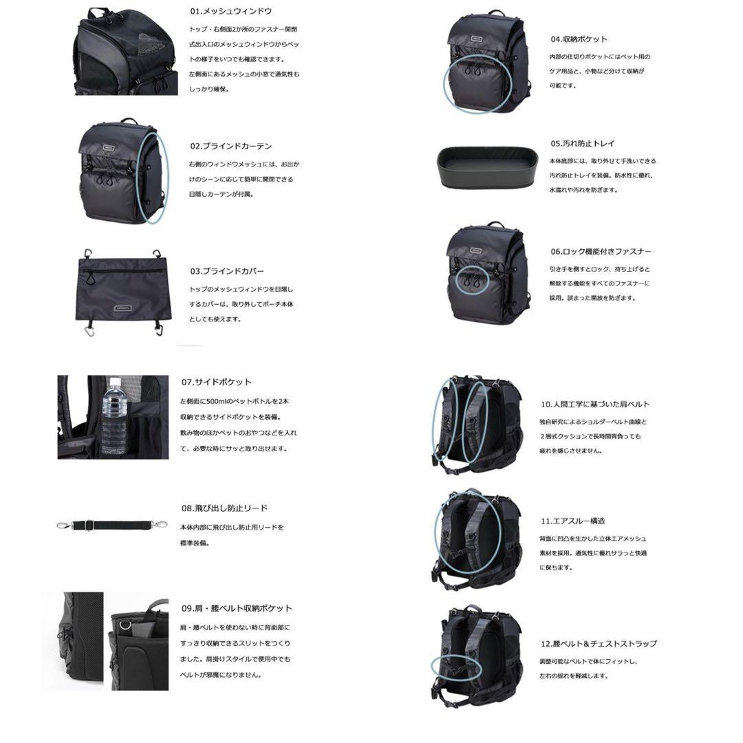 AIRBUGGY キャリーバッグ ★クッションと取扱説明書付き3WAY WIDE