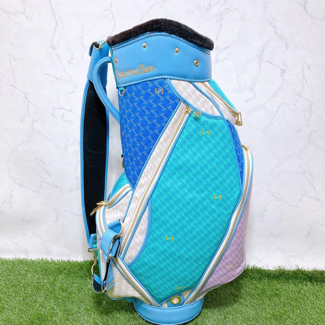 18. レザレクション オリオラ キャディバッグ 金田久美子プロモデル　3点式