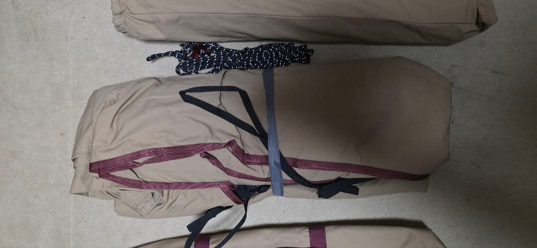 Panda タープ・シェード ベージュ 収納バッグ付き