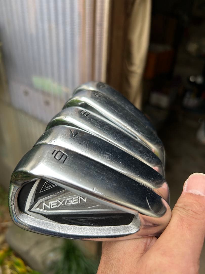 【最終価格】NEXGEN アイアン　フジクラシャフト7E06 Sフレックス