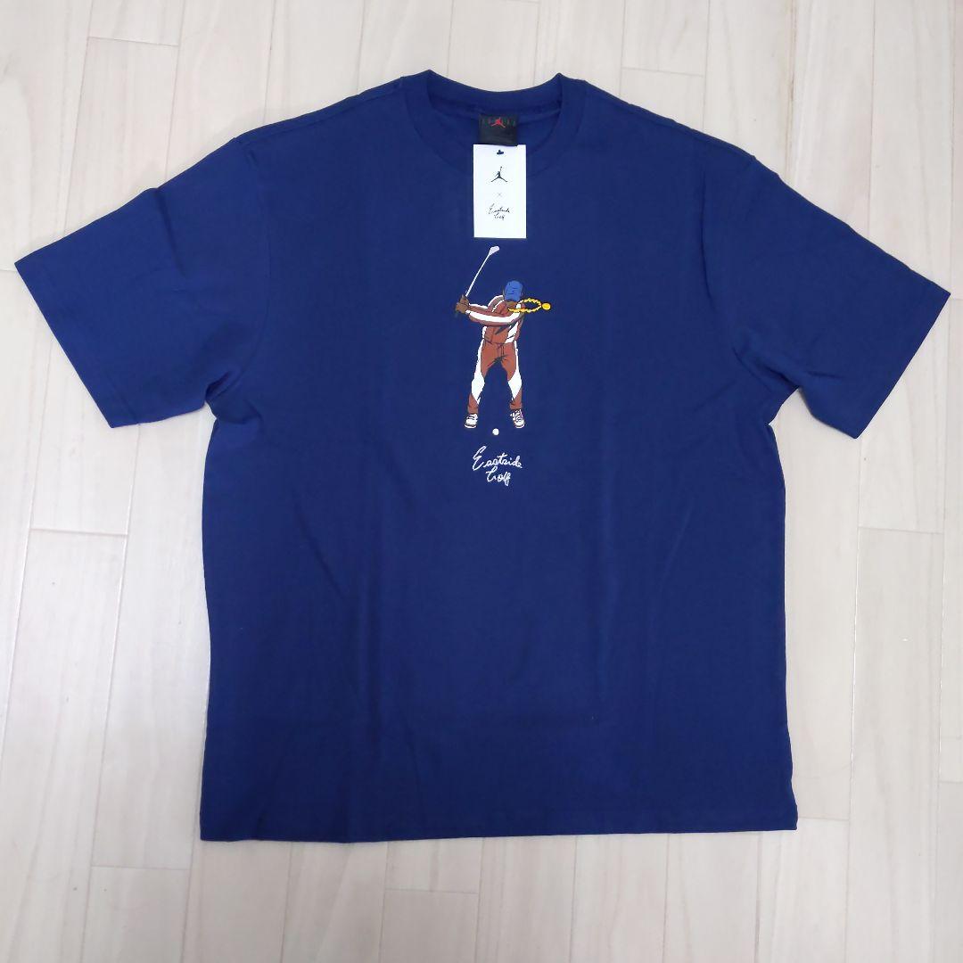 値下げ【レア】JORDANジョーダン × イーストサイドゴルフ Ｔシャツ 紺XL