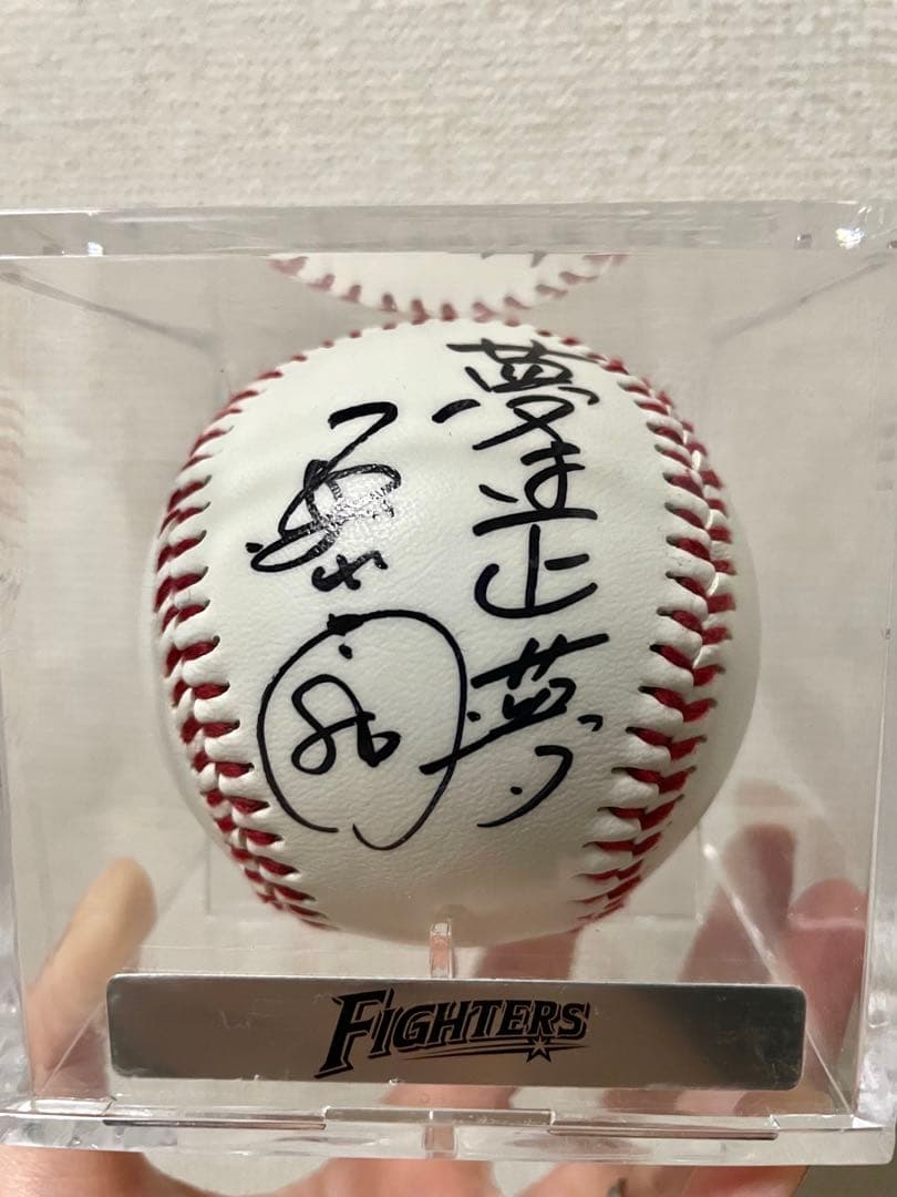 栗山英樹　監督　サインボール　ファイターズ　WBC