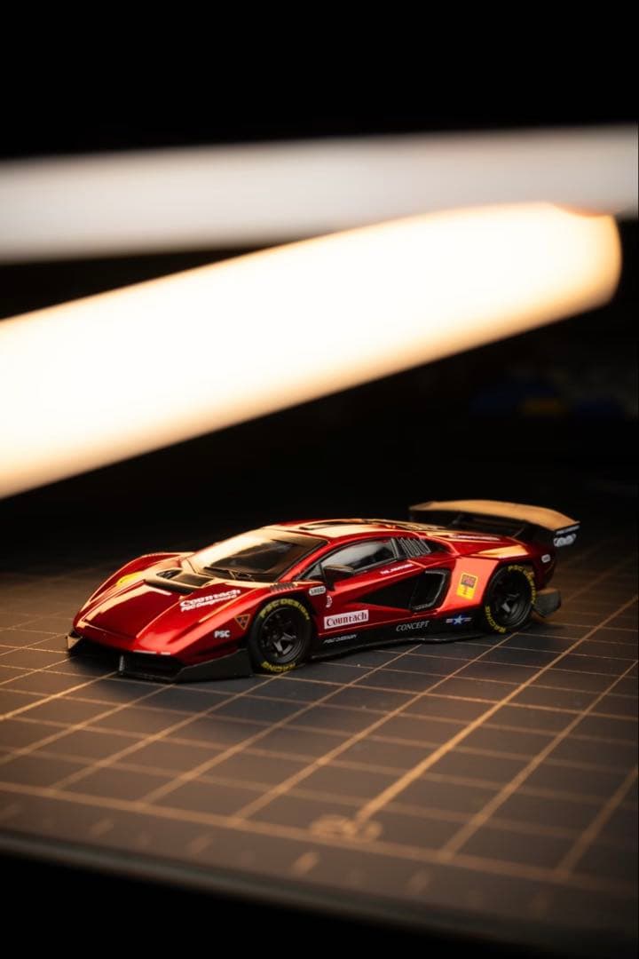 TIMEMICRO 1/64 ランボルギーニ カウンタック レッド 未開封