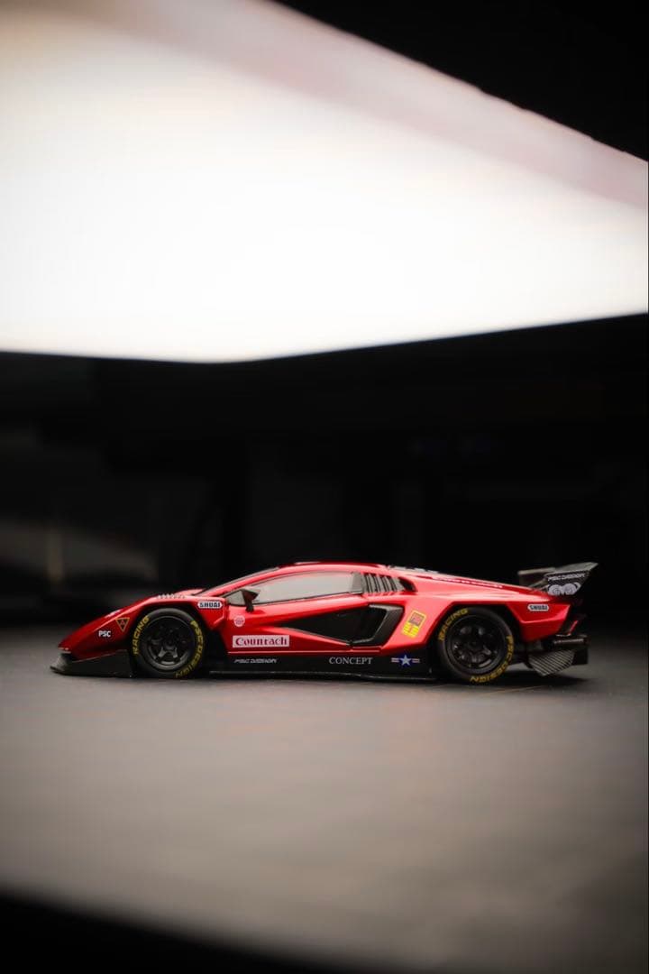 TIMEMICRO 1/64 ランボルギーニ カウンタック レッド 未開封