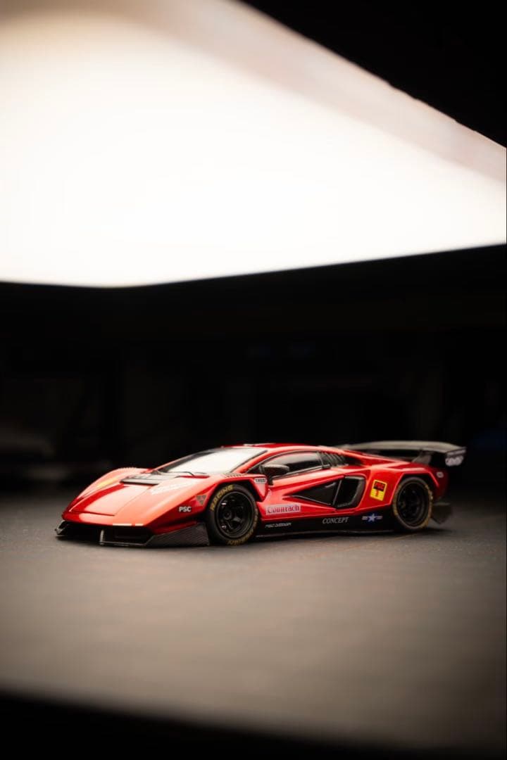 TIMEMICRO 1/64 ランボルギーニ カウンタック レッド 未開封