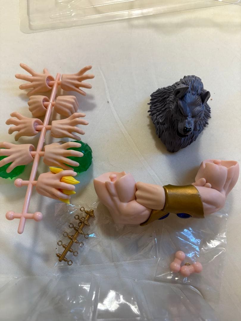 ドラゴンボール海外フィギュアーツkong製　ブロリー　カスタムヘッドパーツセット