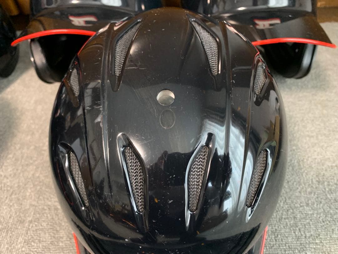 ミズノ軟式用ヘルメット 7個(個別袋付き)・TIGORA用具ケース