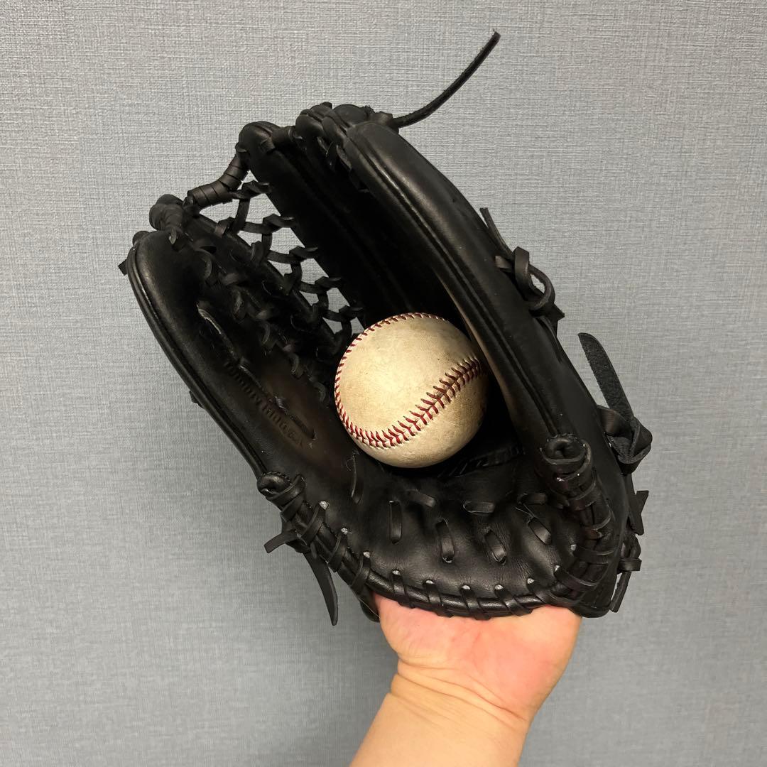 1216 ミズノ ビューリーグ 極美品 軟式 外野手用グローブ