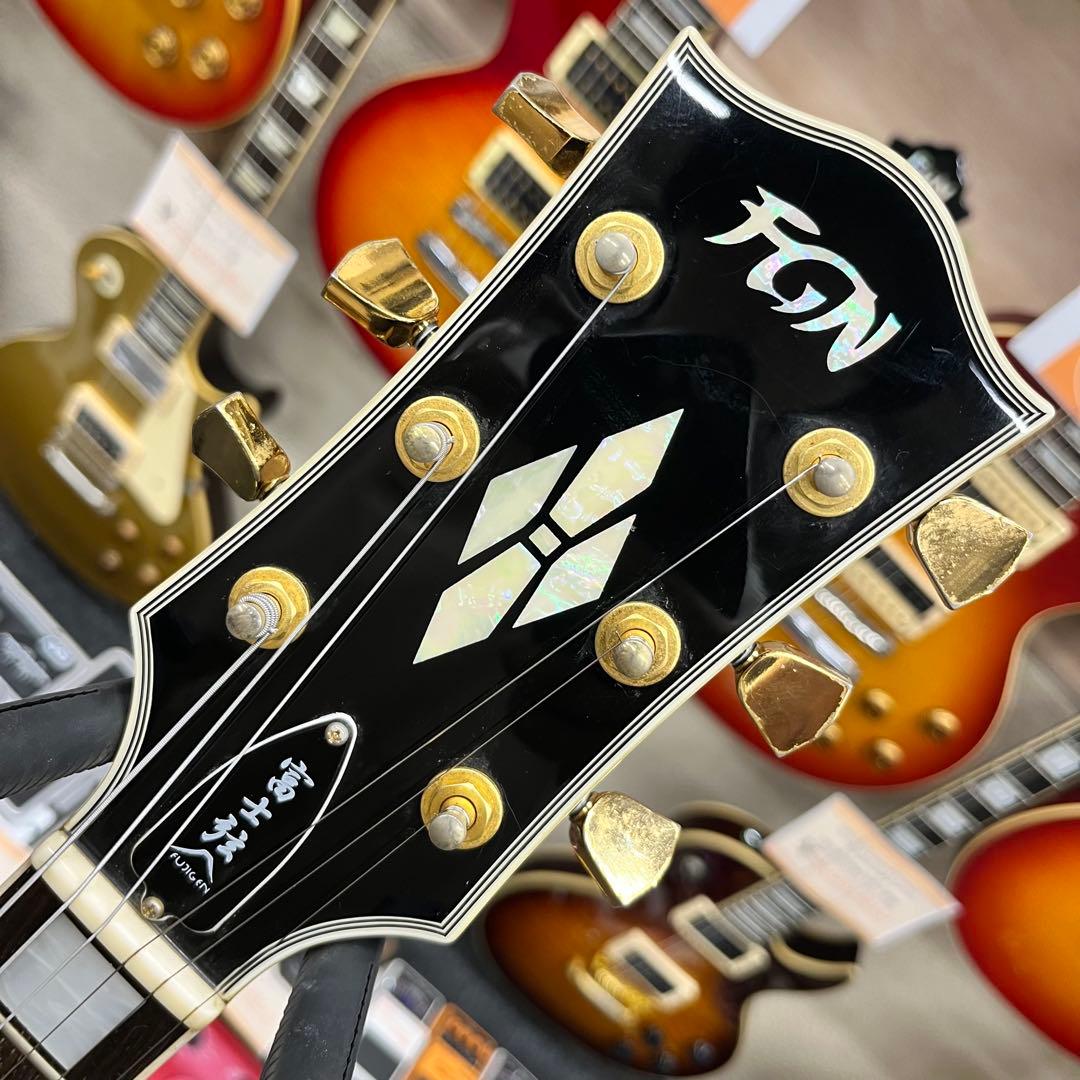 【11546】FGN Fujigen レスポール カスタム タイプ ブラック