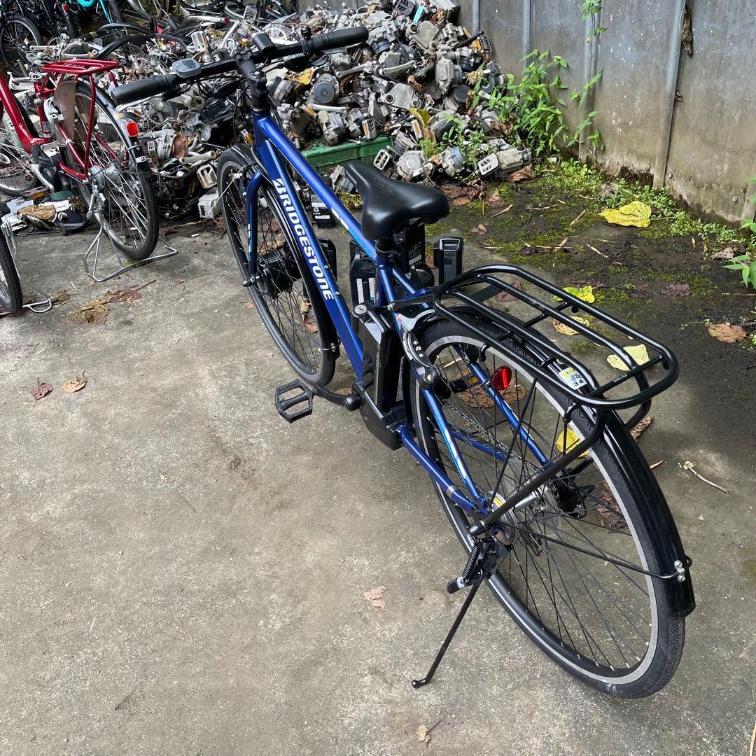 ブリヂストン 電動アシスト自転車 青　b200