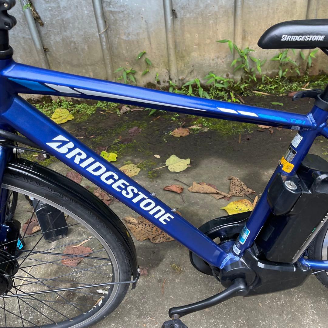 ブリヂストン 電動アシスト自転車 青　b200