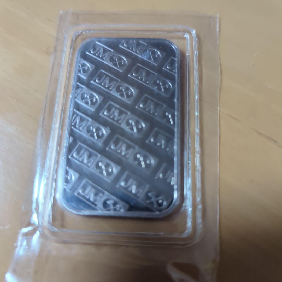 JOHNSON MATTHEY 1オンス純銀バー