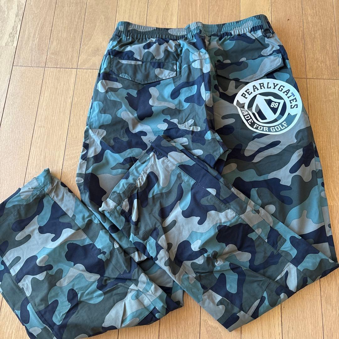 パーリーゲイツレインウェア　カモフラ　4